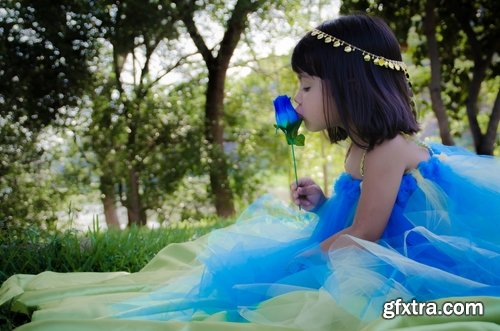 Collection of the girl child woman rose flower flowers gift 25 HQ Jpeg