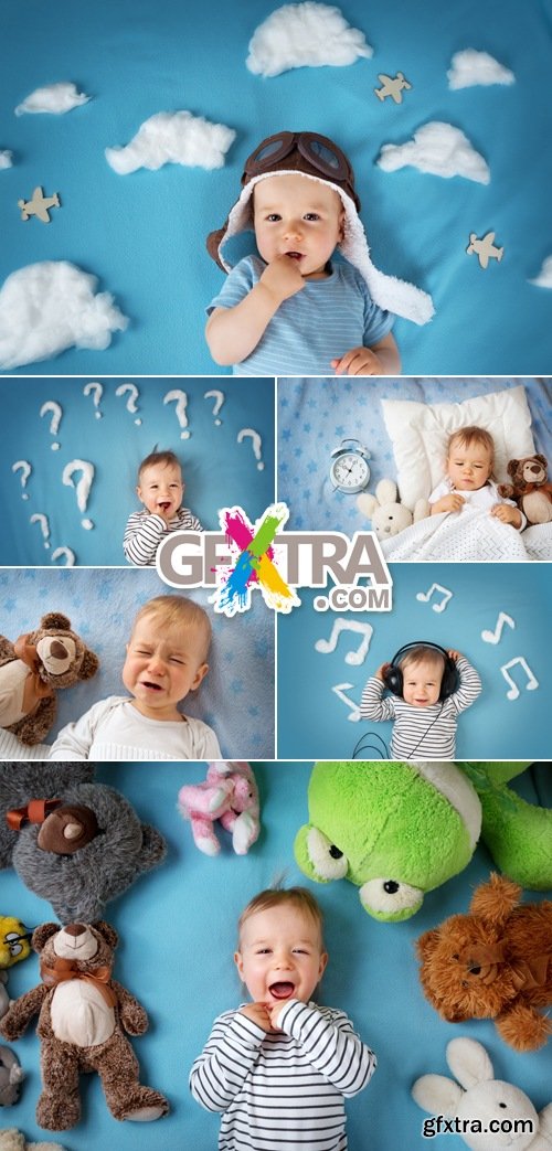 Stock Photo - Cute Baby Boy