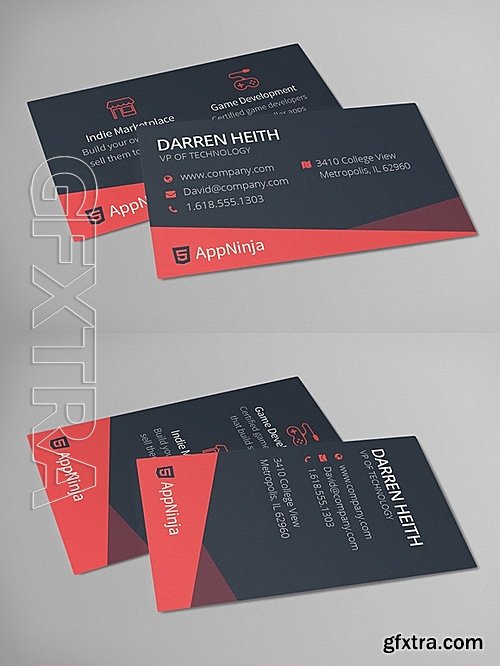 CM - Sleek Business Card Template 660327