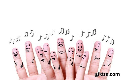 Funny fingers 1-5xJPEGs