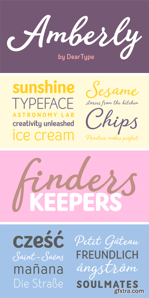 Amberly Font Family