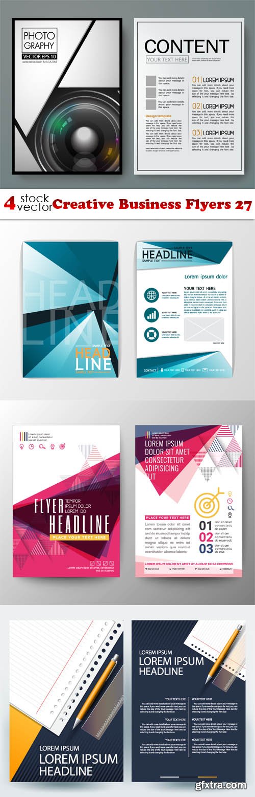 Vectors - Creative Business Flyers 27