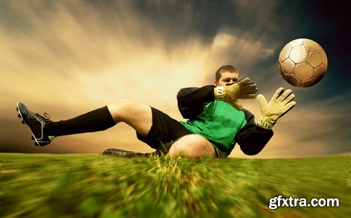 Football goalkeeper 8X JPEG