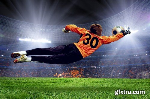 Football goalkeeper 8X JPEG