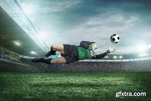 Football goalkeeper 8X JPEG