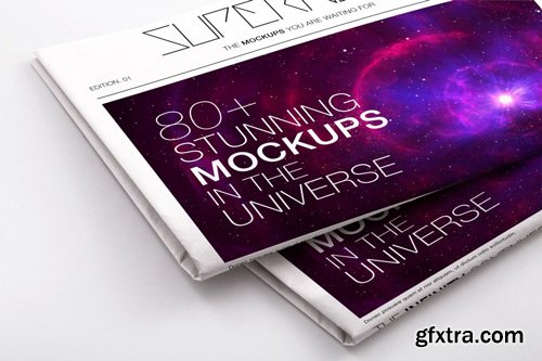 Newspapper PSD Mockup 02