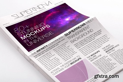 Newspapper PSD Mockup 03