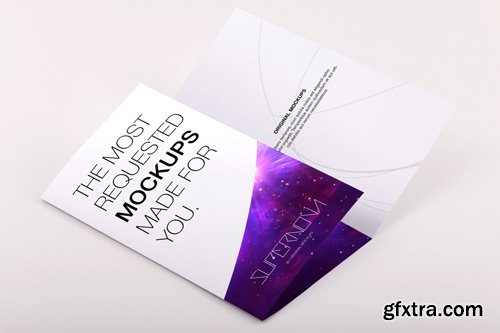 Legal Trifold Brochure PSD Mockup 02