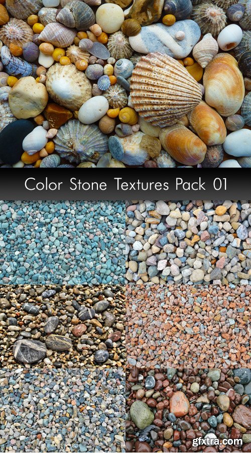 Color Stone Textures, pack 1