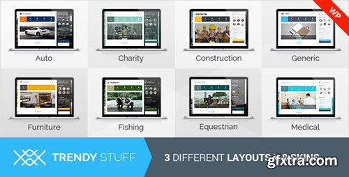 ThemeForest - TrendyStuff v1.2 - Multiconcept WordPress Theme - 10191228