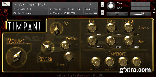 Versilian Studios Timpani KONTAKT WinX32-64Bit MacOSX AU-DISCOVER