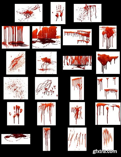 Ron's Blood Photoshop Brushes