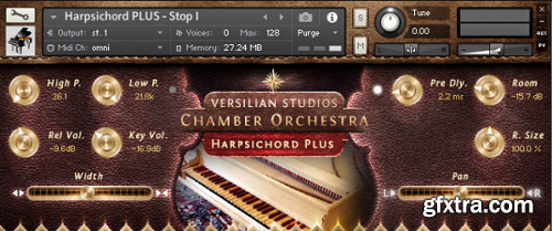 Versilian Studios Harpsichord KONTAKT WinX32-64Bit MacOSX AU-DISCOVER