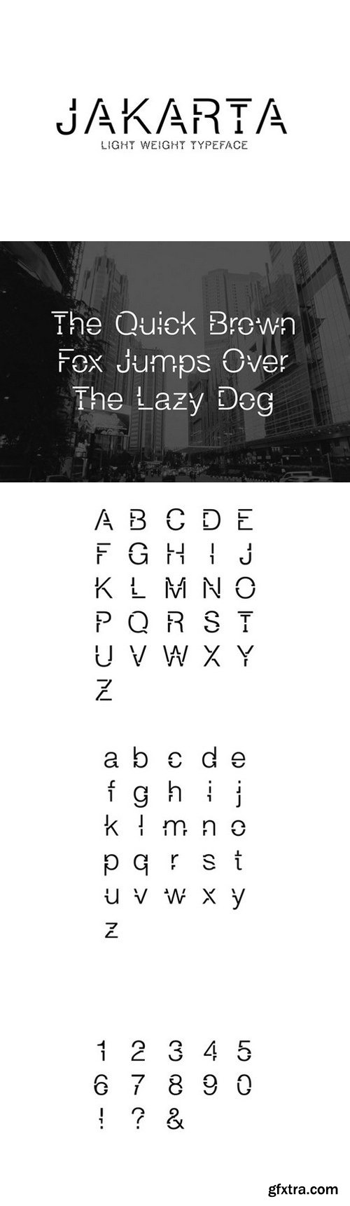 JAKARTA Font