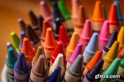 Colour Pencils - 11 x JPEGs