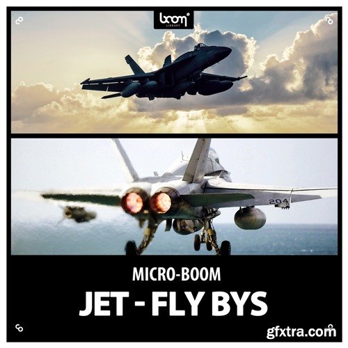 Boom Library Jet Fly Bys WAV-FANTASTiC