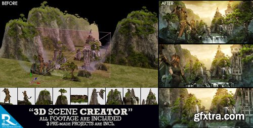 Videohive - 3D Scene Creator Kit - 15927503