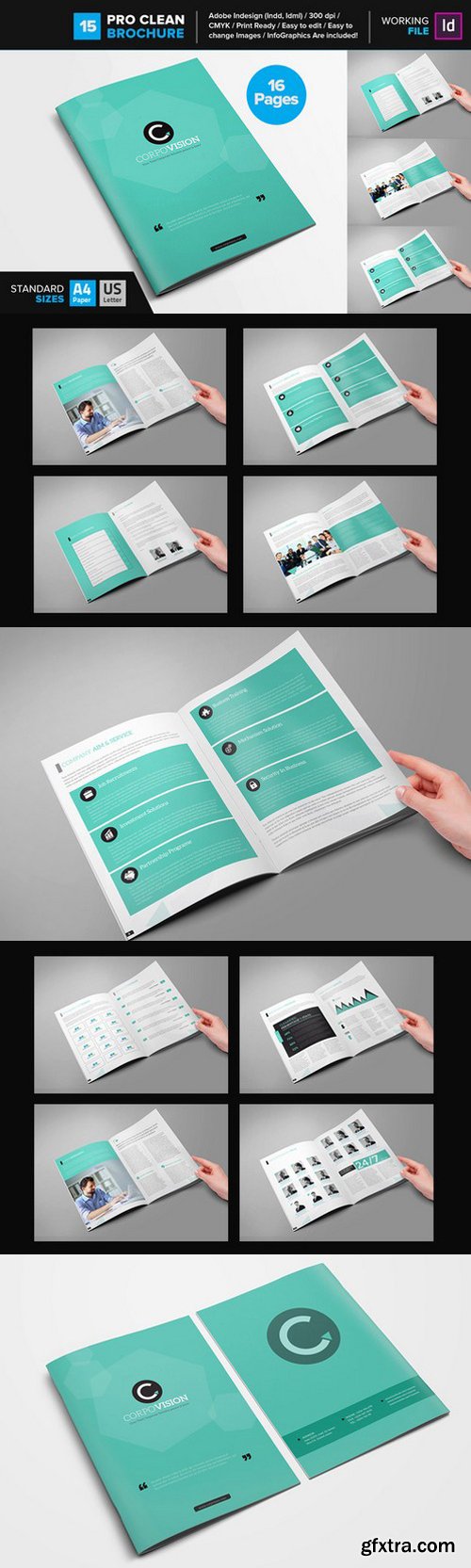 CM - Clean Brochure Template 12 668808