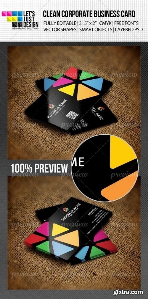 Colorful Creative Business Card 1892