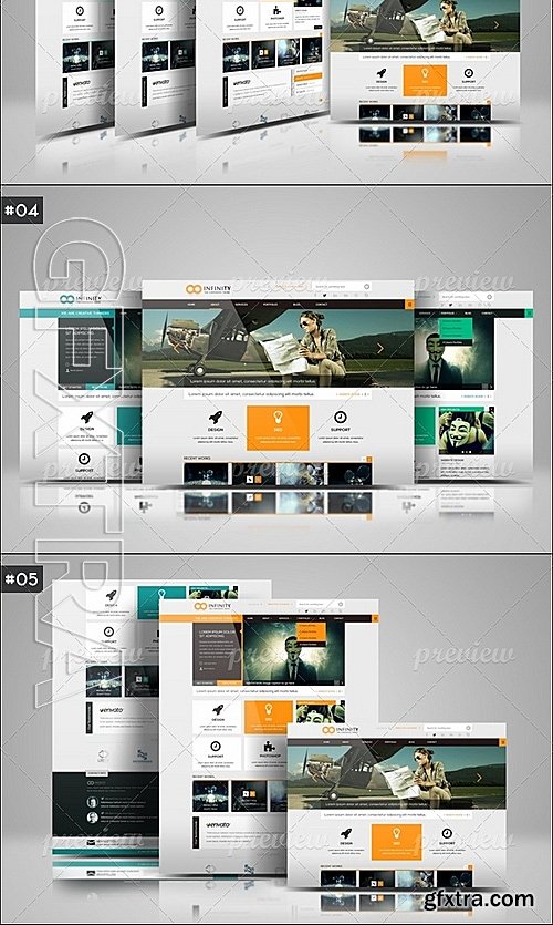 Website Showcase Mock Ups 2922