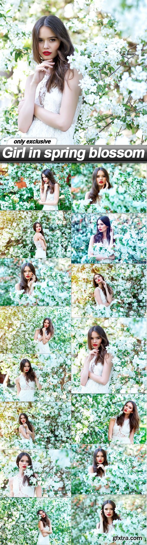 Girl in spring blossom - 15 UHQ JPEG