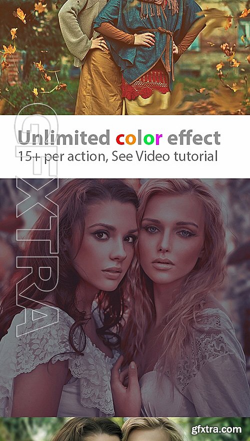 GraphicRiver - 50 Pro Cinematic Photoshop Action 15978564