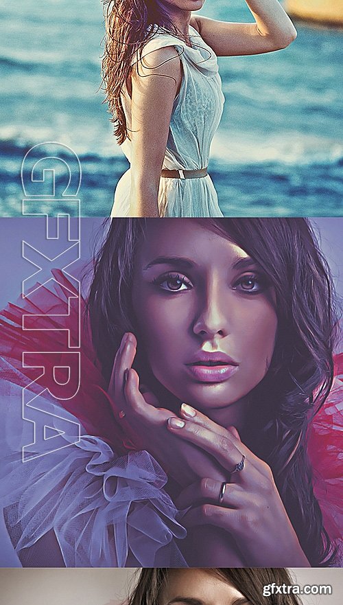 GraphicRiver - 50 Pro Cinematic Photoshop Action 15978564