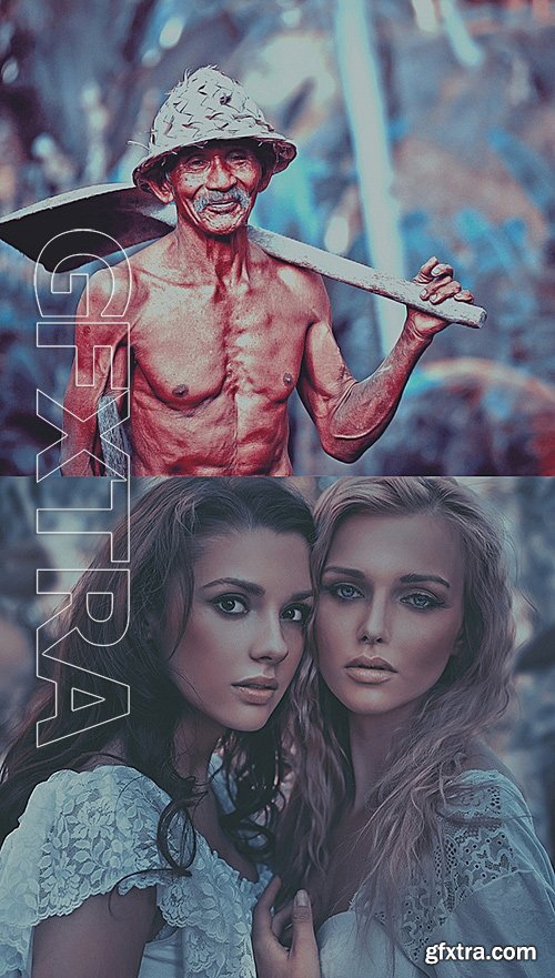 GraphicRiver - 50 Pro Cinematic Photoshop Action 15978564