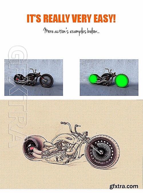 GraphicRiver - Mix Art Photoshop Action 15995287