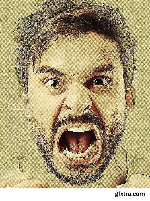 GraphicRiver - Mix Art Photoshop Action 15995287