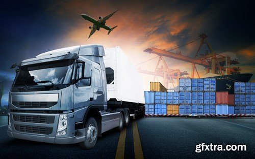 Freight Shipping & Transport Logistics - 25xUHQ JPEG