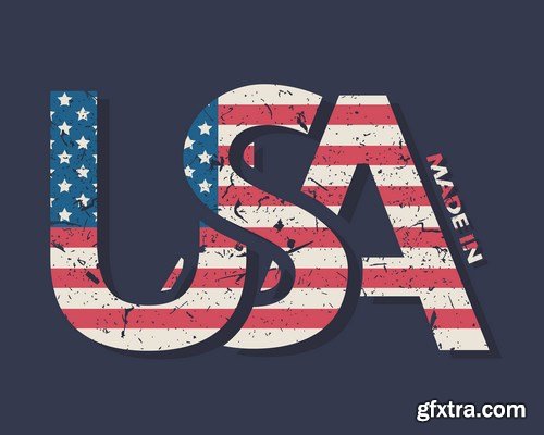 American Style & U.S. Design Elements - 25xEPS