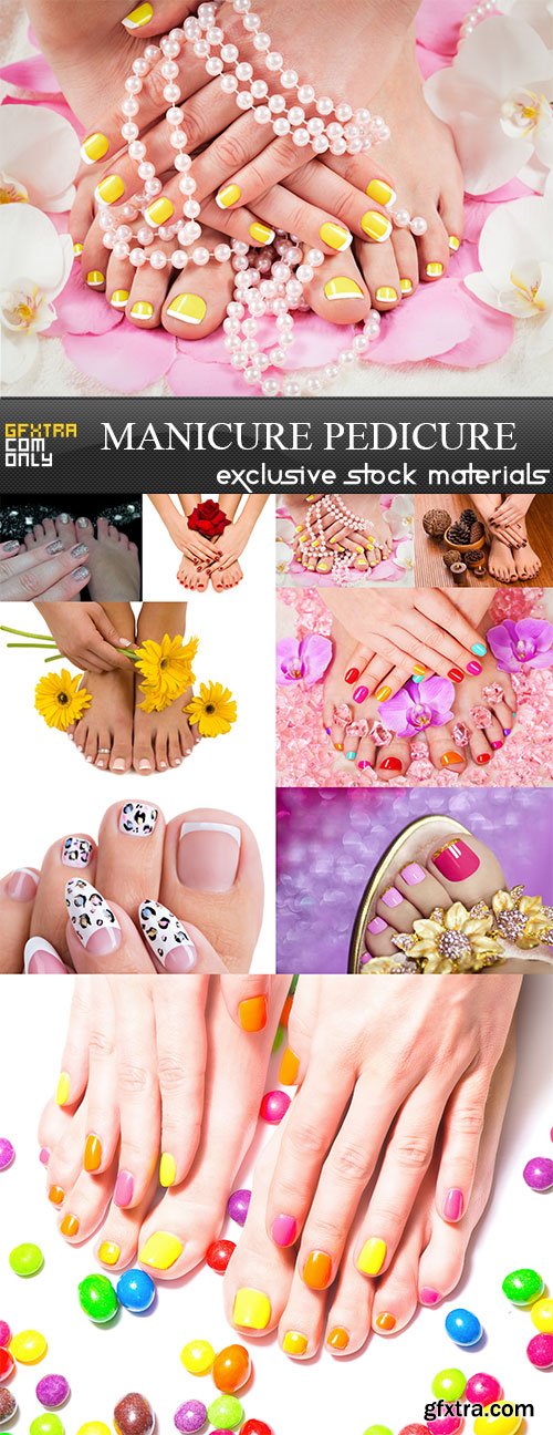 Manicure pedicure, 9  x  UHQ JPEG