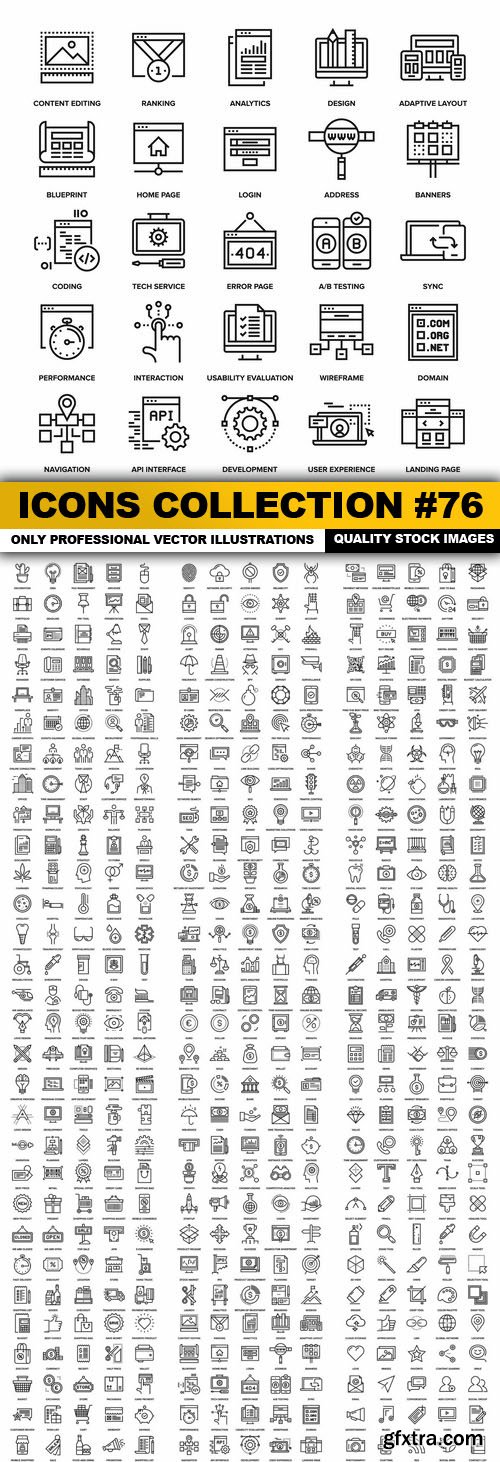 Icons Collection #76 - 18 Vector