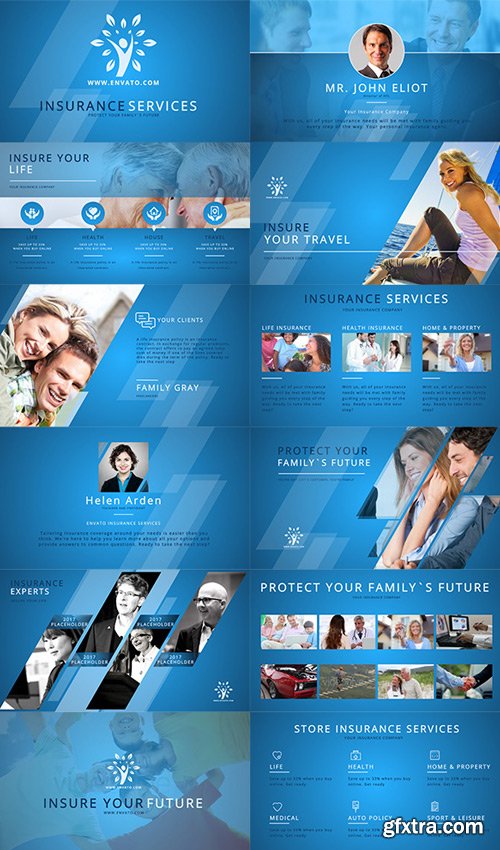 Videohive - Insurance Services Presentation - 15640831