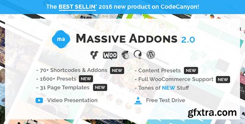 CodeCanyon - Massive Addons for Visual Composer v2.0 - 14429839