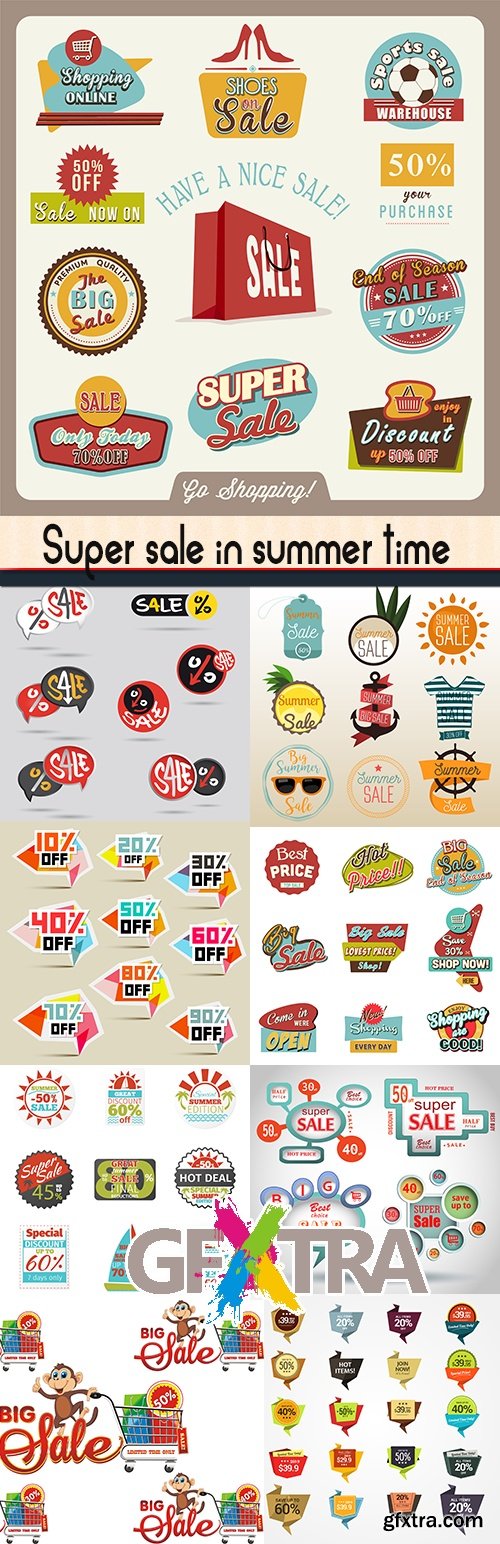 Super Sale in summer time