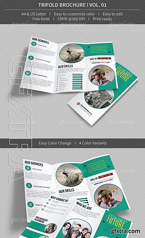 Trifold Brochure Volume 01 3877