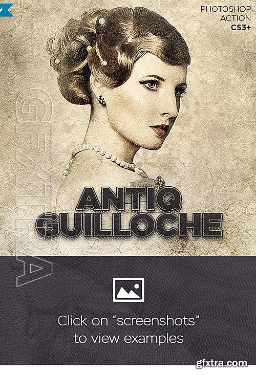 GraphicRiver - Antiq Guilloche Photoshop Action 15956802