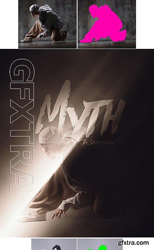 GraphicRiver - Myth Photoshop Action 15993056