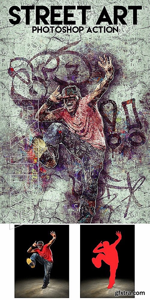 GraphicRiver - Street Art Photoshop Action 15970551