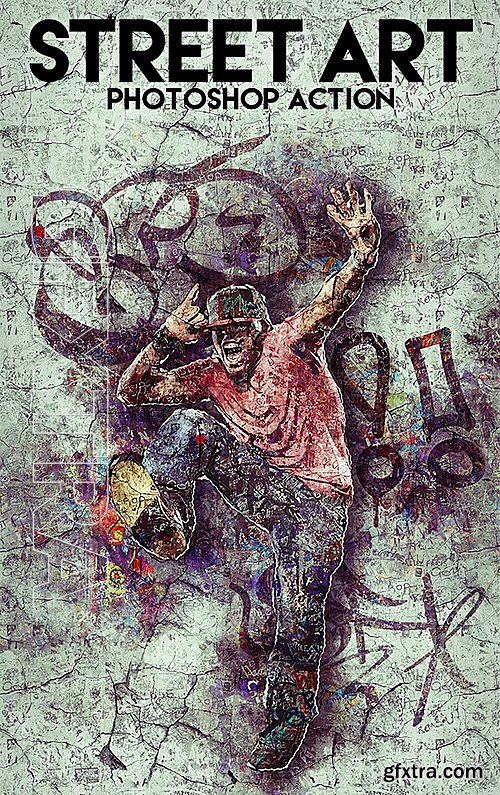 GraphicRiver - Street Art Photoshop Action 15970551