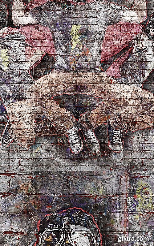 GraphicRiver - Street Art Photoshop Action 15970551