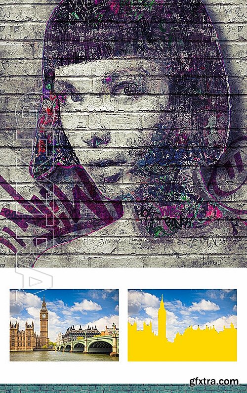 GraphicRiver - Street Art Photoshop Action 15970551