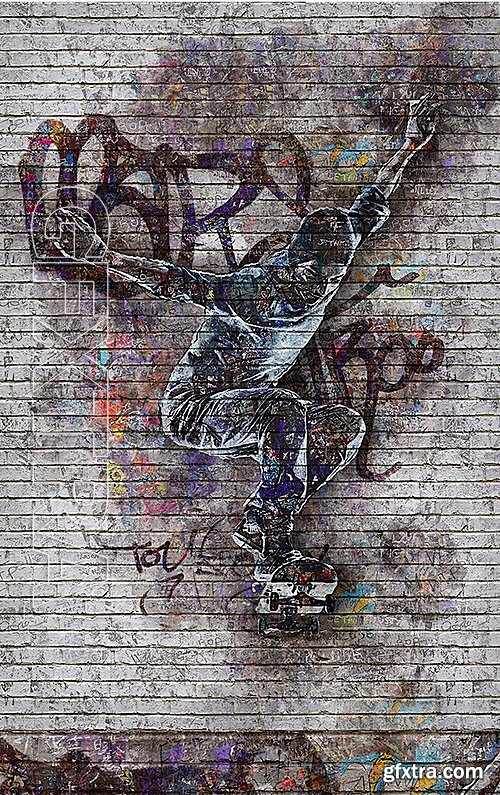 GraphicRiver - Street Art Photoshop Action 15970551