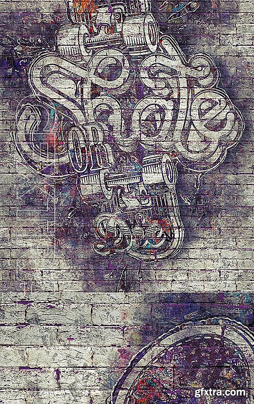 GraphicRiver - Street Art Photoshop Action 15970551