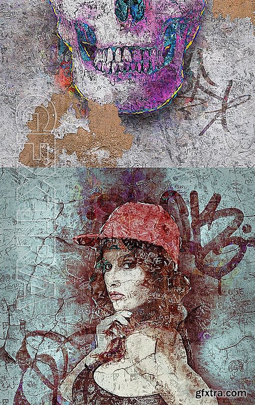 GraphicRiver - Street Art Photoshop Action 15970551