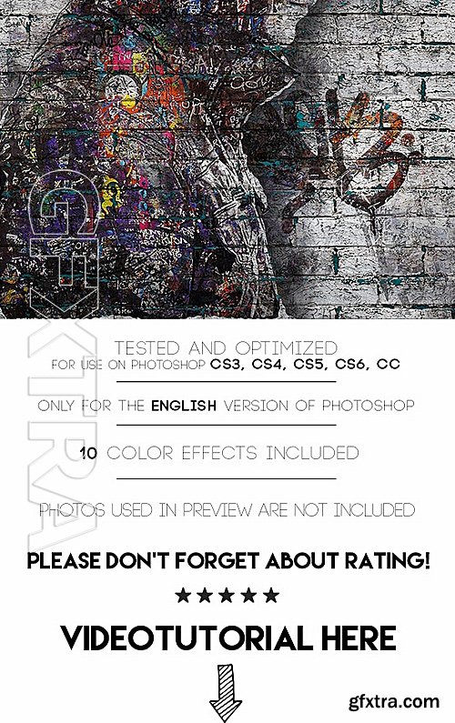 GraphicRiver - Street Art Photoshop Action 15970551