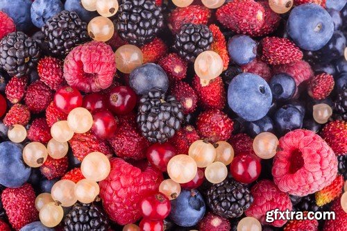Berries Backgrounds - 15x JPEGs
