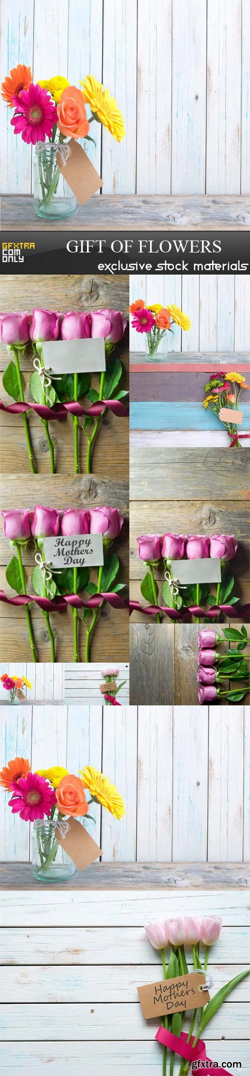 Gift of flowers, 10 UHQ JPEG